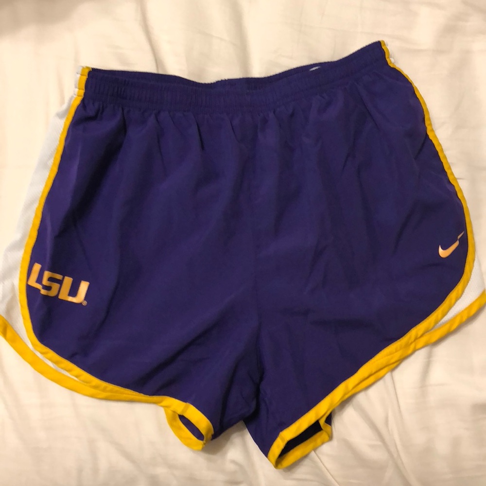 LSU Nike shorts